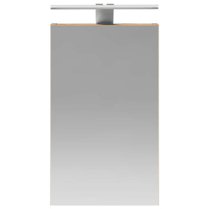 vidaXL Bathroom Mirror Cabinet Artisian Oak 30 x 10.5 x 50 cm 6