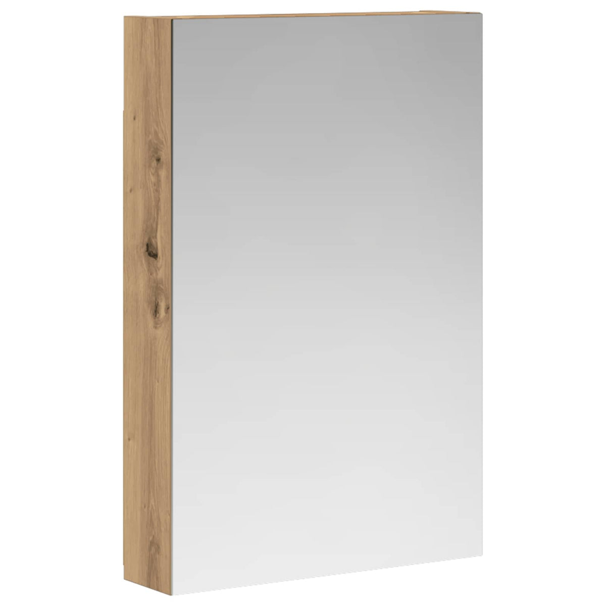vidaXL Bathroom Mirror Cabinet Artisan Oak 40 x 10.5 x 60.5 cm 2