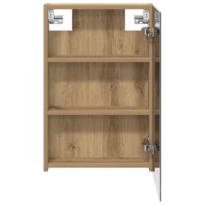 vidaXL Bathroom Mirror Cabinet Artisan Oak 40 x 10.5 x 60.5 cm 6