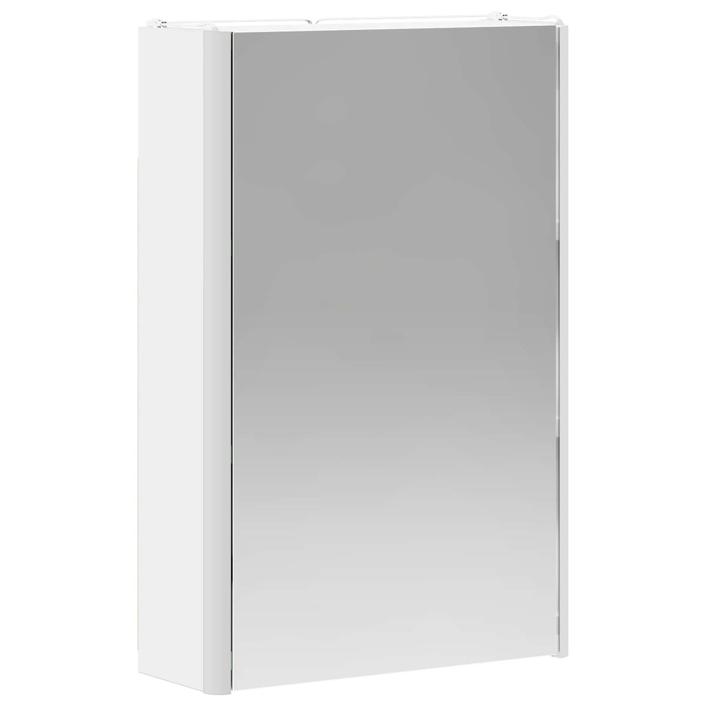 vidaXL Bathroom Mirror Cabinet White 33 x 11.5 x 50 cm Engineered wood 5