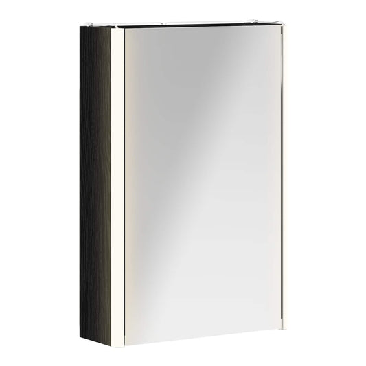 Bathroom Mirror Cabinet Depth 11.5 cm Black oak