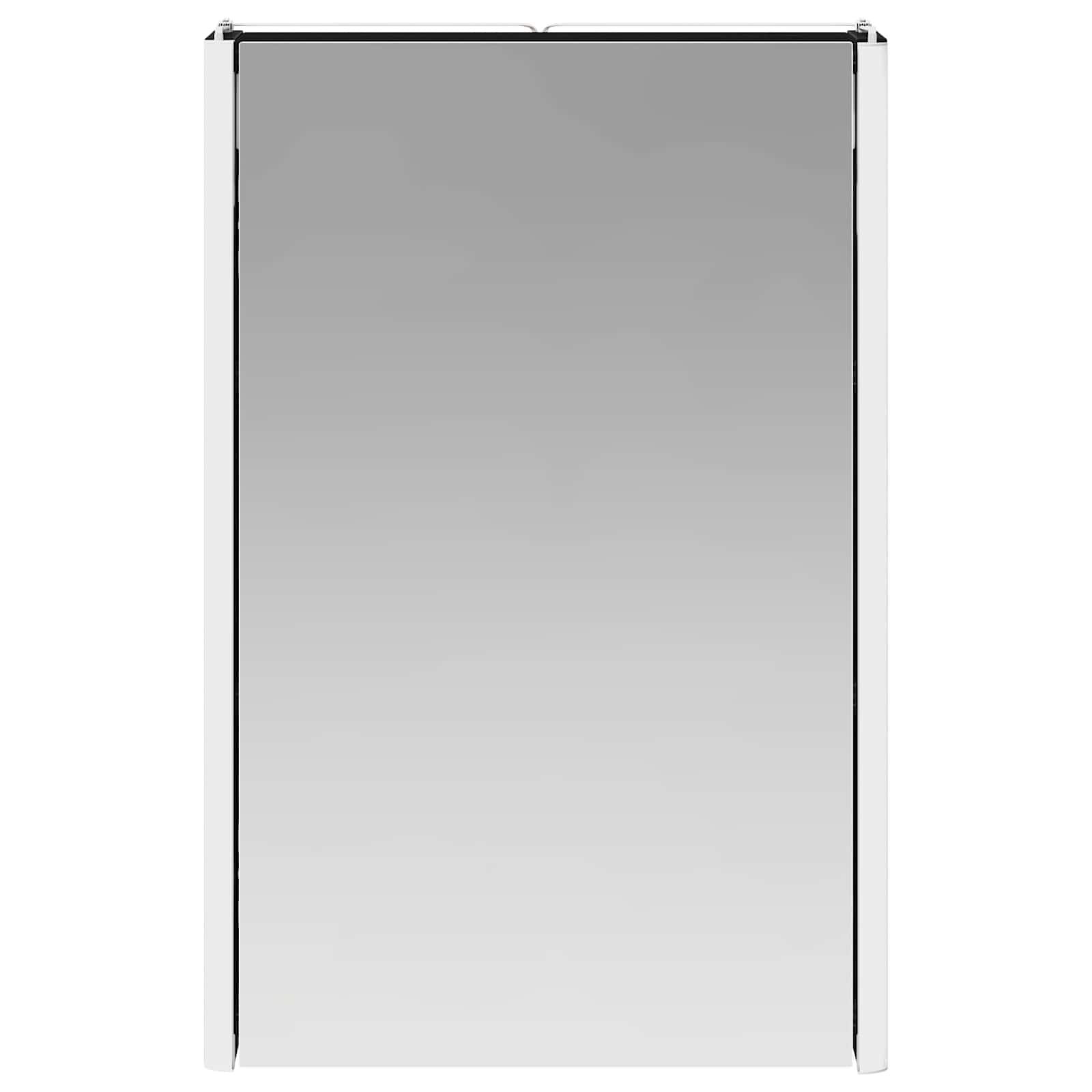 vidaXL Bathroom Mirror Cabinet Black Oak 33 x 11.5 x 50 cm 6