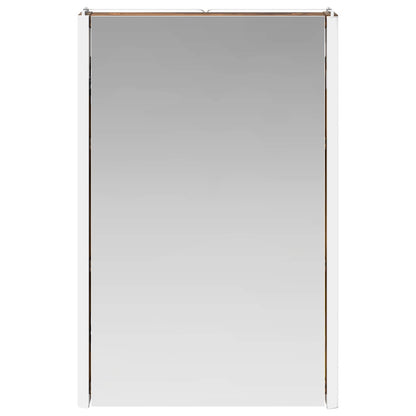 vidaXL Bathroom Mirror Cabinet Smoked Oak 33 x 11.5 x 50 cm 6