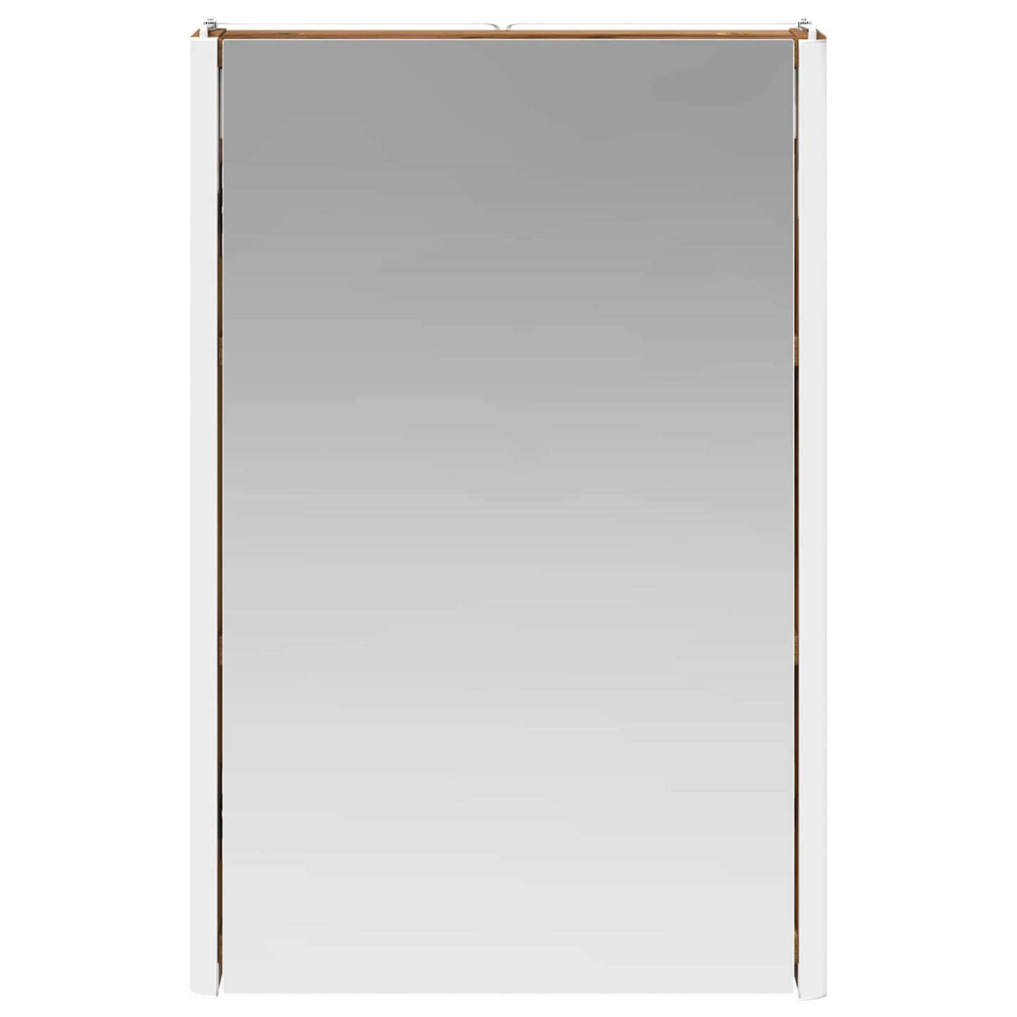 vidaXL Bathroom Mirror Cabinet Old Wood 33 x 11.5 x 50 cm 6