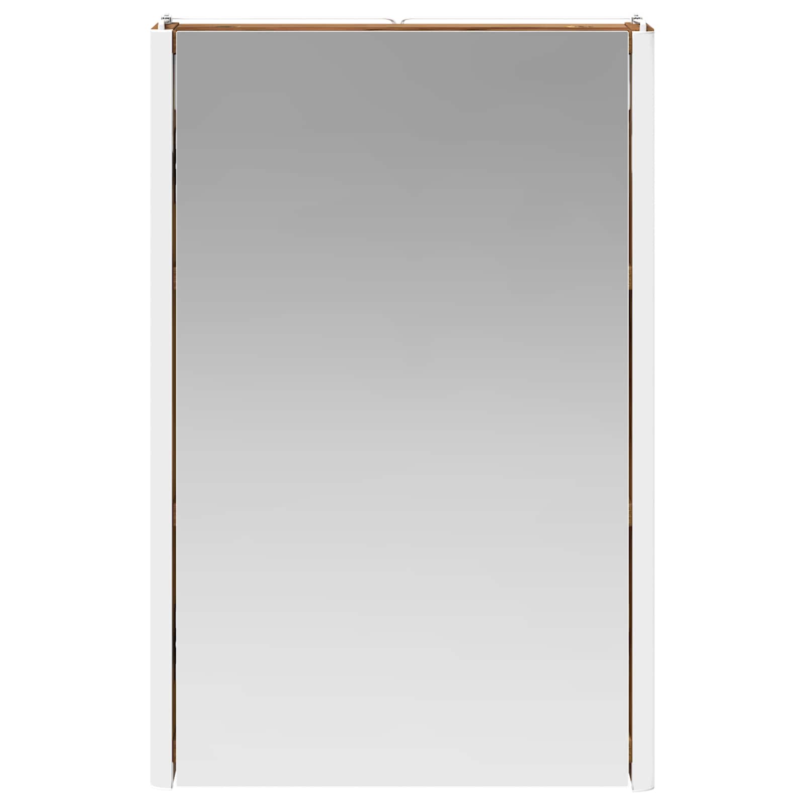 vidaXL Bathroom Mirror Cabinet Old Wood 33 x 11.5 x 50 cm 6