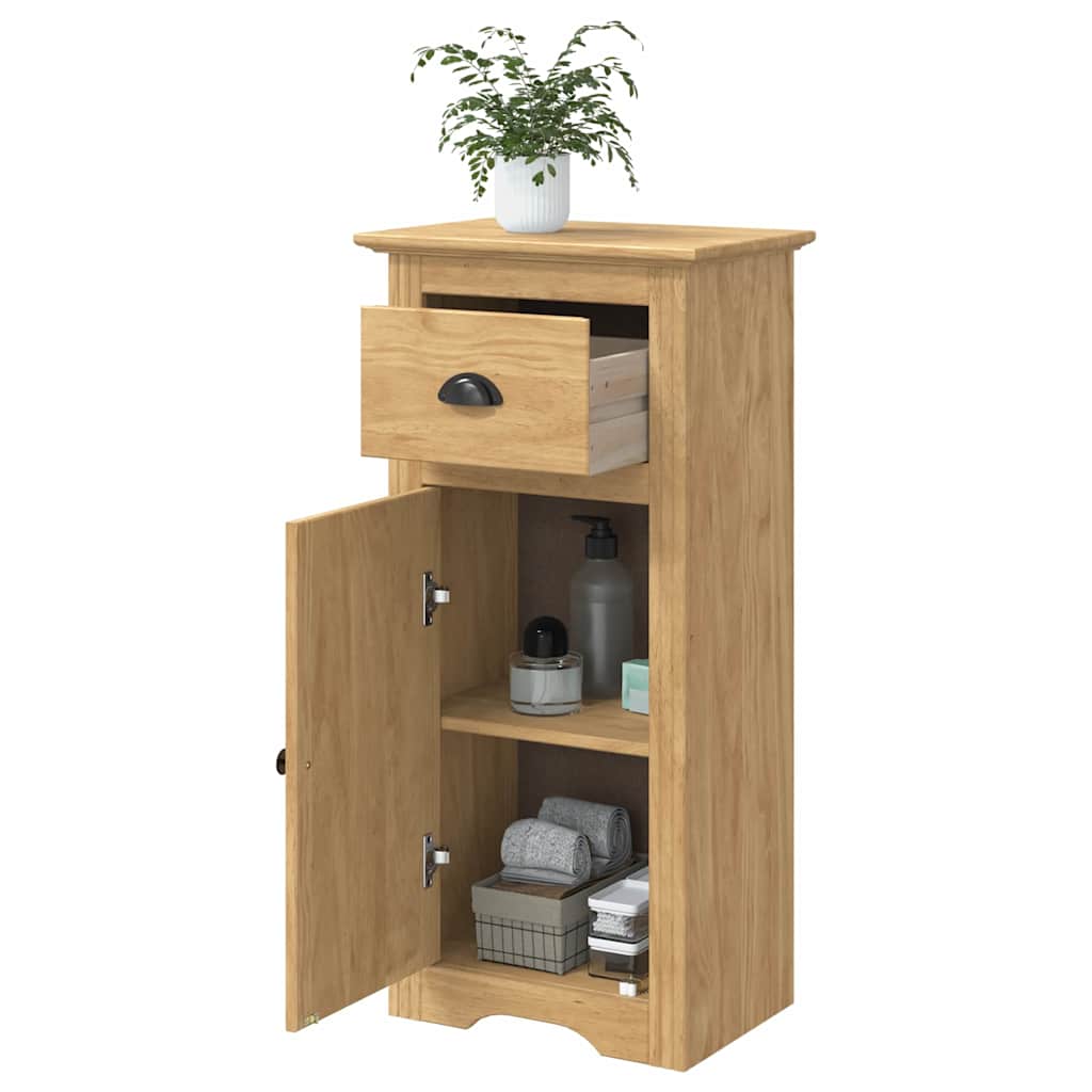 vidaXL Bathroom Cabinet BODO Honey Brown 44 x 30 x 90 cm 3