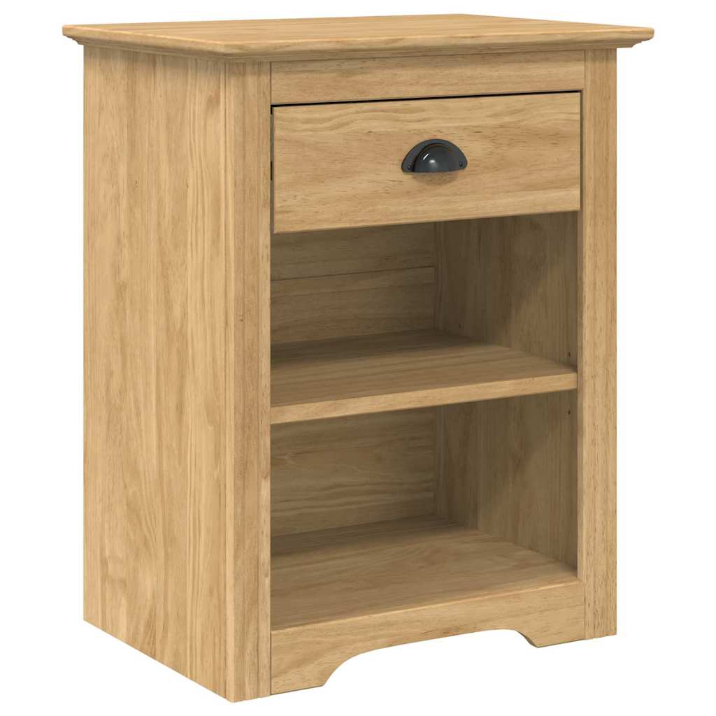 vidaXL Bedside Cabinet BODO Honey Brown 53 x 38.5 x 67 cm 2