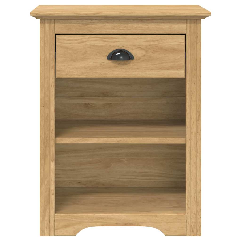 vidaXL Bedside Cabinet BODO Honey Brown 53 x 38.5 x 67 cm 4