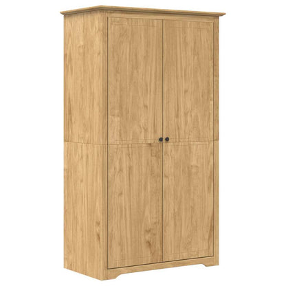 vidaXL Wardrobe BODO Honey Brown 53.5 x 99 x 173 cm Engineered Wood 2