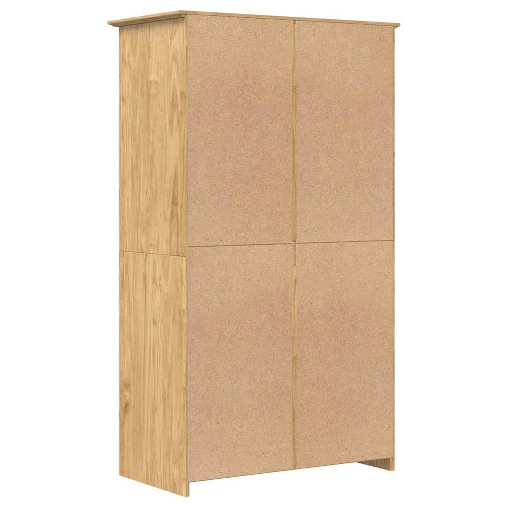vidaXL Wardrobe BODO Honey Brown 53.5 x 99 x 173 cm Engineered Wood 6