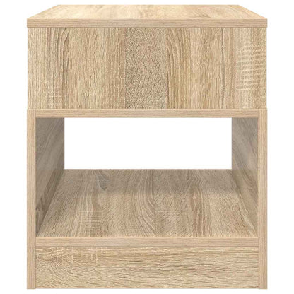 vidaXL End Table 2 pcs Sonoma Oak 40.5 x 40 x 45 cm Engineered Wood 6