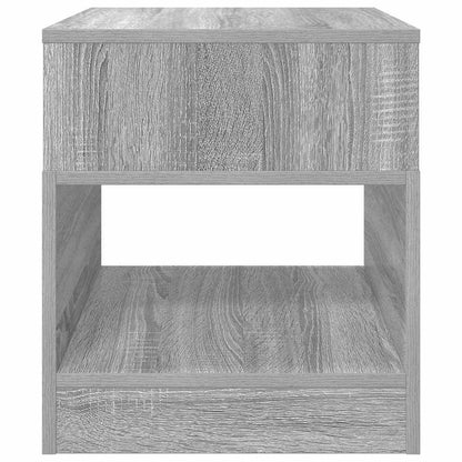 vidaXL End Table 2 pcs Grey Sonoma 40.5 x 40 x 45 cm Engineered Wood 6