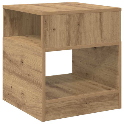 vidaXL End Table 2 pcs Artisan Oak 40.5 x 40 x 45 cm Engineered Wood 5