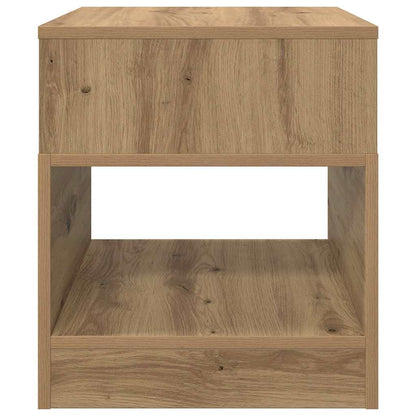 vidaXL End Table 2 pcs Artisan Oak 40.5 x 40 x 45 cm Engineered Wood 6