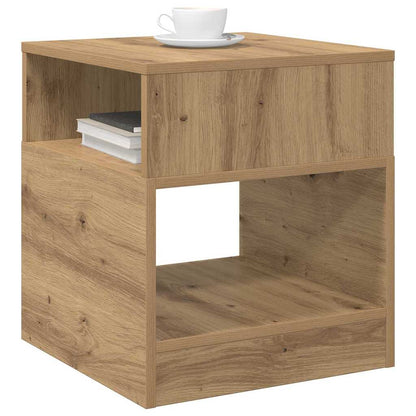 vidaXL End Table 2 pcs Artisan Oak 40.5 x 40 x 45 cm Engineered Wood 3