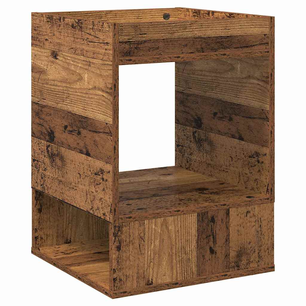 vidaXL End Table 2 pcs Old Wood 40 x 40 x 56 cm Engineered Wood 2