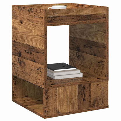 vidaXL End Table 2 pcs Old Wood 40 x 40 x 56 cm Engineered Wood 3