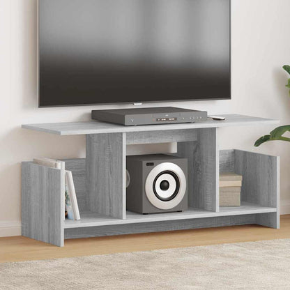 vidaXL TV Stand 102 x 35 x 45 cm Grey Sonoma Engineered Wood 1