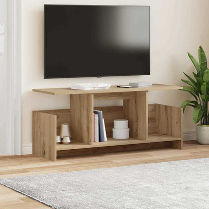 vidaXL TV Stand 102 x 35 x 45 cm Artisan Oak Engineered Wood 4