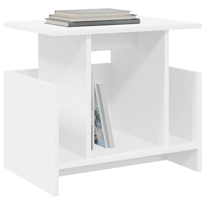 vidaXL TV Stand 2 pcs White Engineered Wood 3