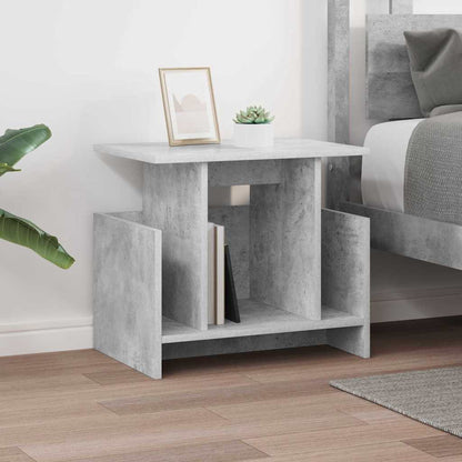 vidaXL TV Stand 2 pcs Concrete Grey Engineered Wood 5