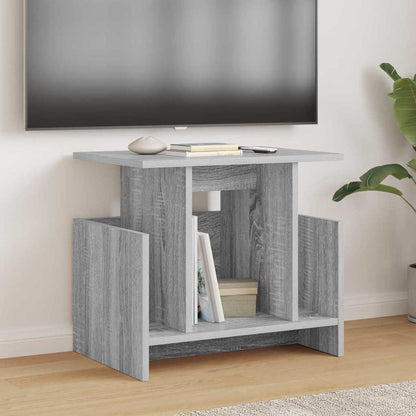 vidaXL TV Stand 2 pcs Grey Sonoma Engineered Wood 1