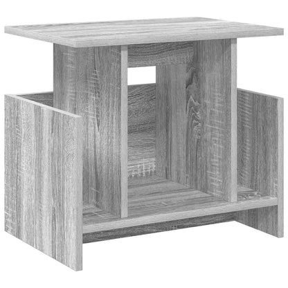 vidaXL TV Stand 2 pcs Grey Sonoma Engineered Wood 6