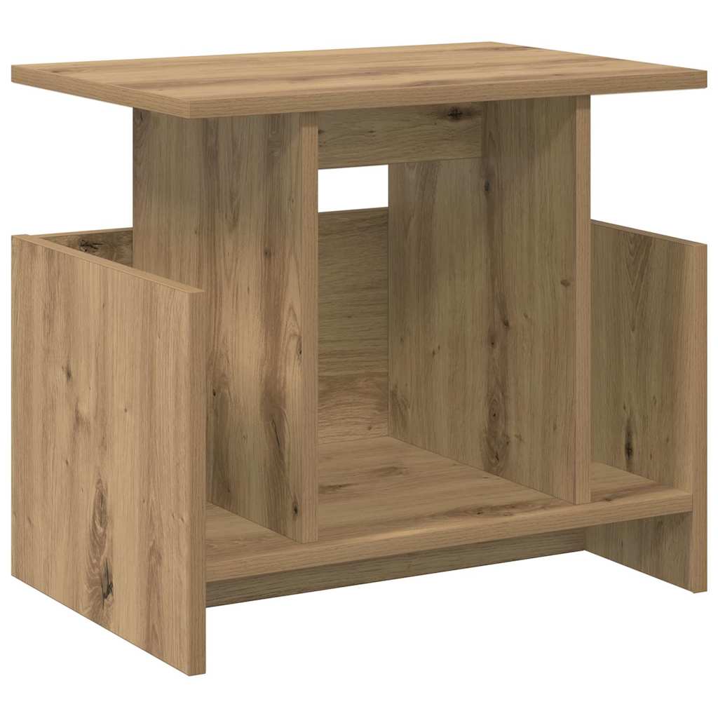 vidaXL TV Stand 2 pcs Artisan Oak Engineered Wood 6