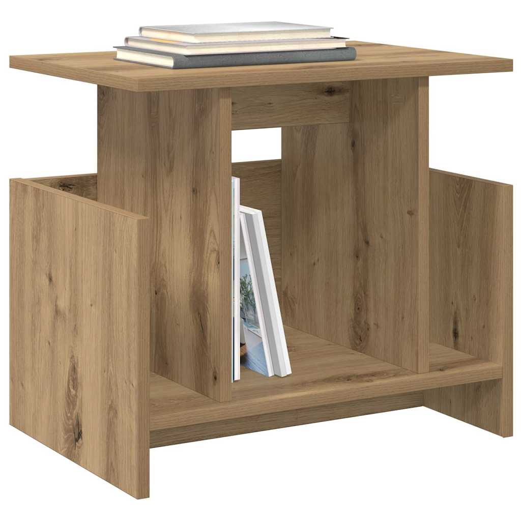 vidaXL TV Stand 2 pcs Artisan Oak Engineered Wood 3