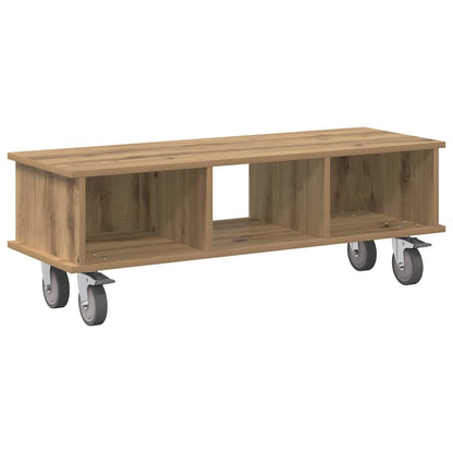 TV Stand Engineered Wood 100 x 35 x 35 cm Artisan oak