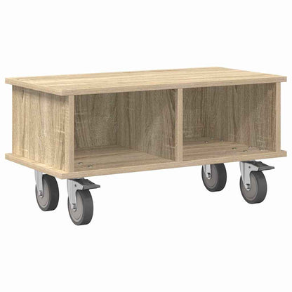 vidaXL TV Stand 68.5 x 35 x 35 cm Sonoma Oak Engineered Wood 2