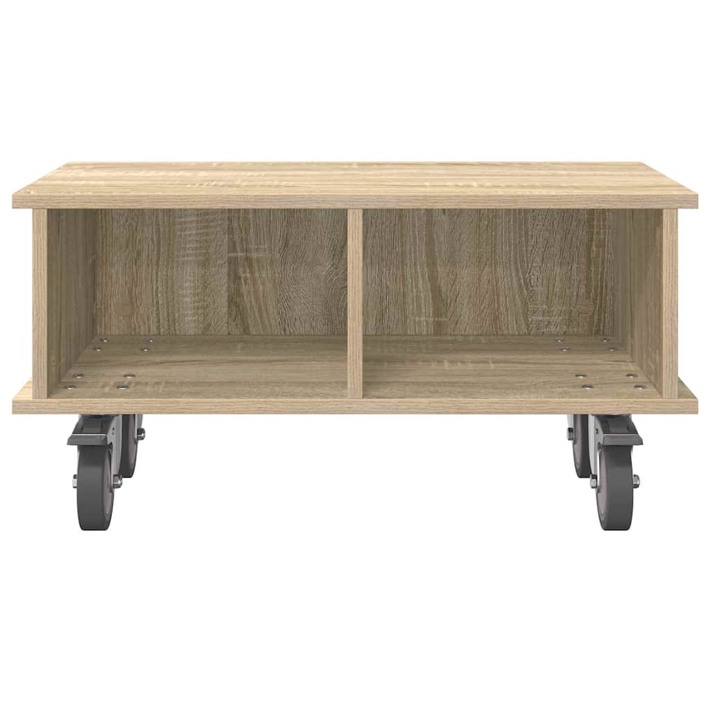 vidaXL TV Stand 68.5 x 35 x 35 cm Sonoma Oak Engineered Wood 5