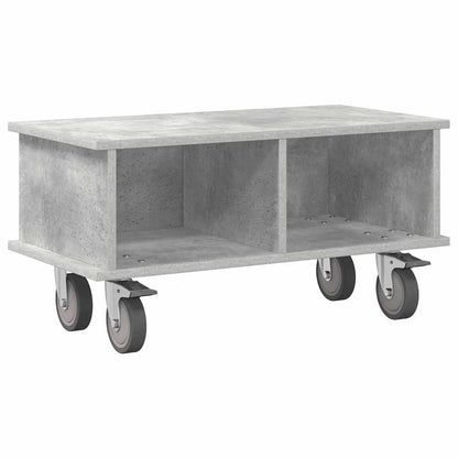 vidaXL TV Stand 68.5 x 35 x 35 cm Concrete Grey Engineered Wood 2