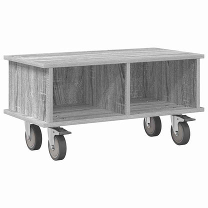 vidaXL TV Stand 68.5 x 35 x 35 cm Grey Sonoma Engineered Wood 2