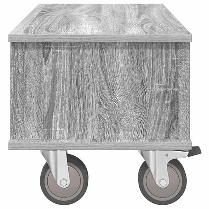 vidaXL TV Stand 68.5 x 35 x 35 cm Grey Sonoma Engineered Wood 6