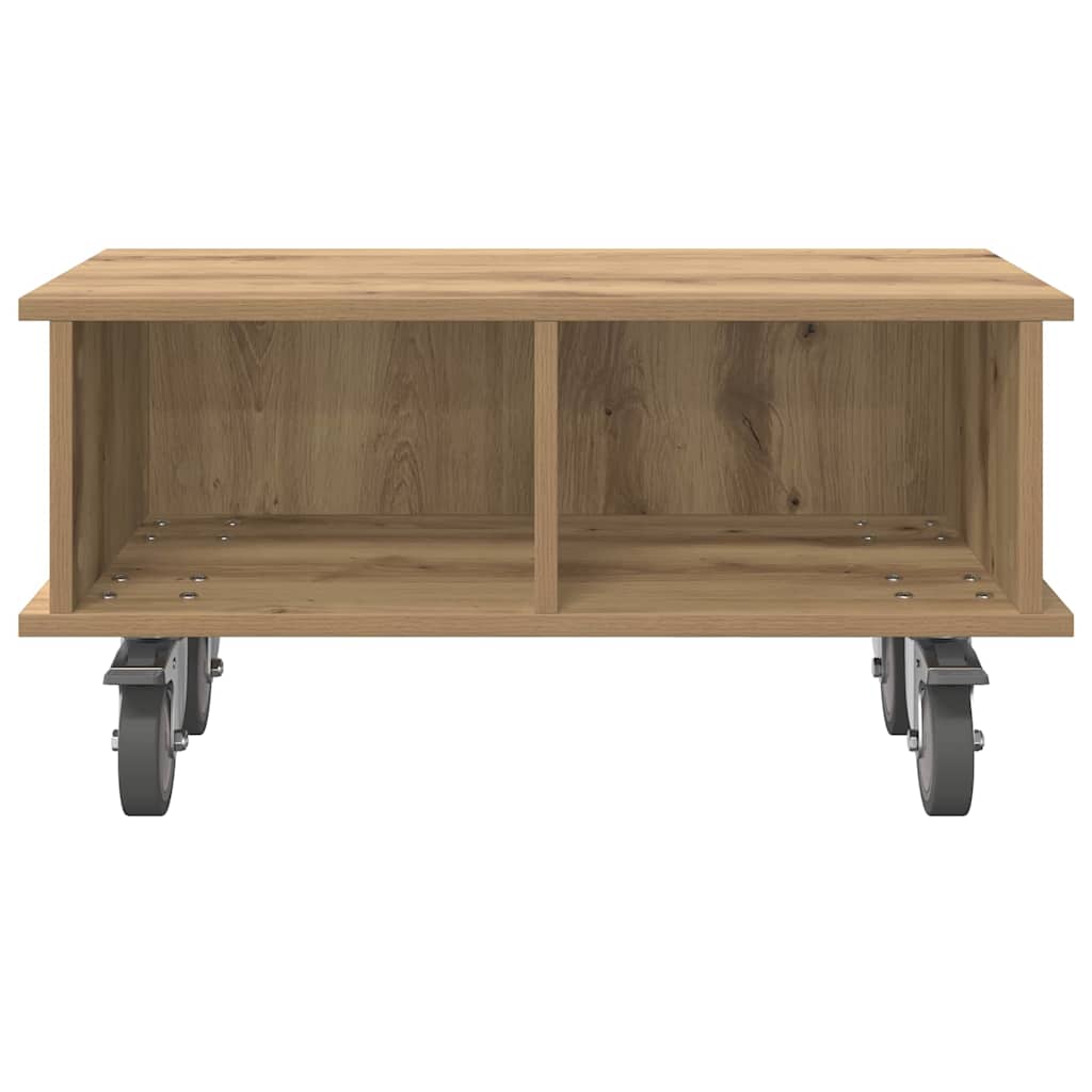 vidaXL TV Stand 68.5 x 35 x 35 cm Artisan Oak Engineered Wood 5