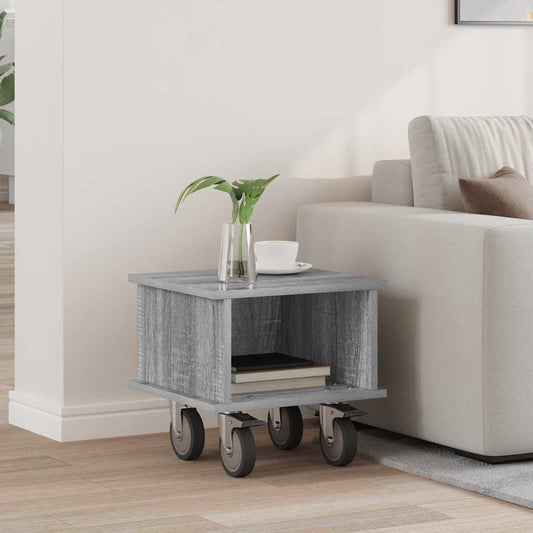 TV Stand Engineered Wood 37 x 35 x 35 cm Grey sonoma