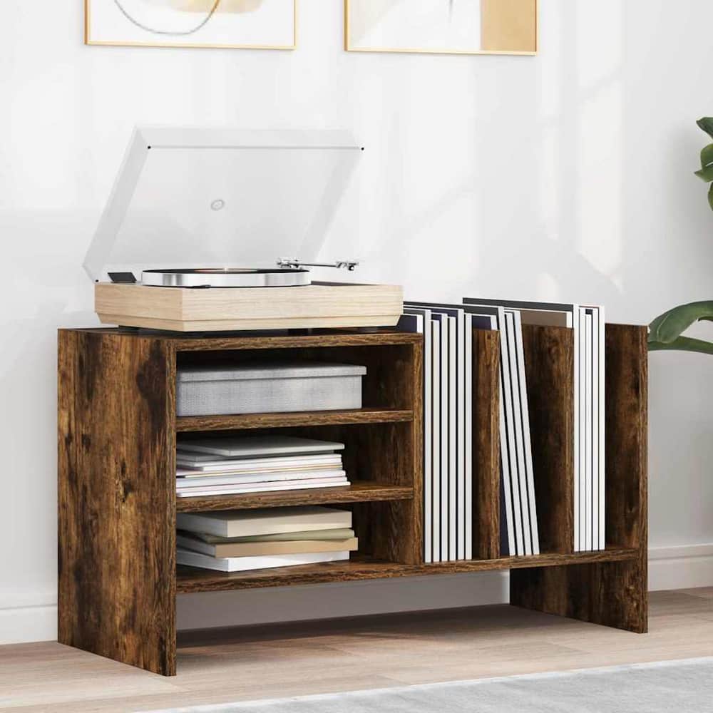 vidaXL Record Cabinet 78.5 x 35 x 45 cm Engineered Wood