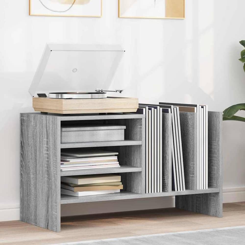 vidaXL Record Cabinet 78.5 x 35 x 45 cm Engineered Wood