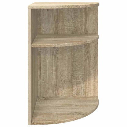vidaXL End Table Sonoma Oak 39.7 x 39.7 x 60 cm Engineered Wood 5