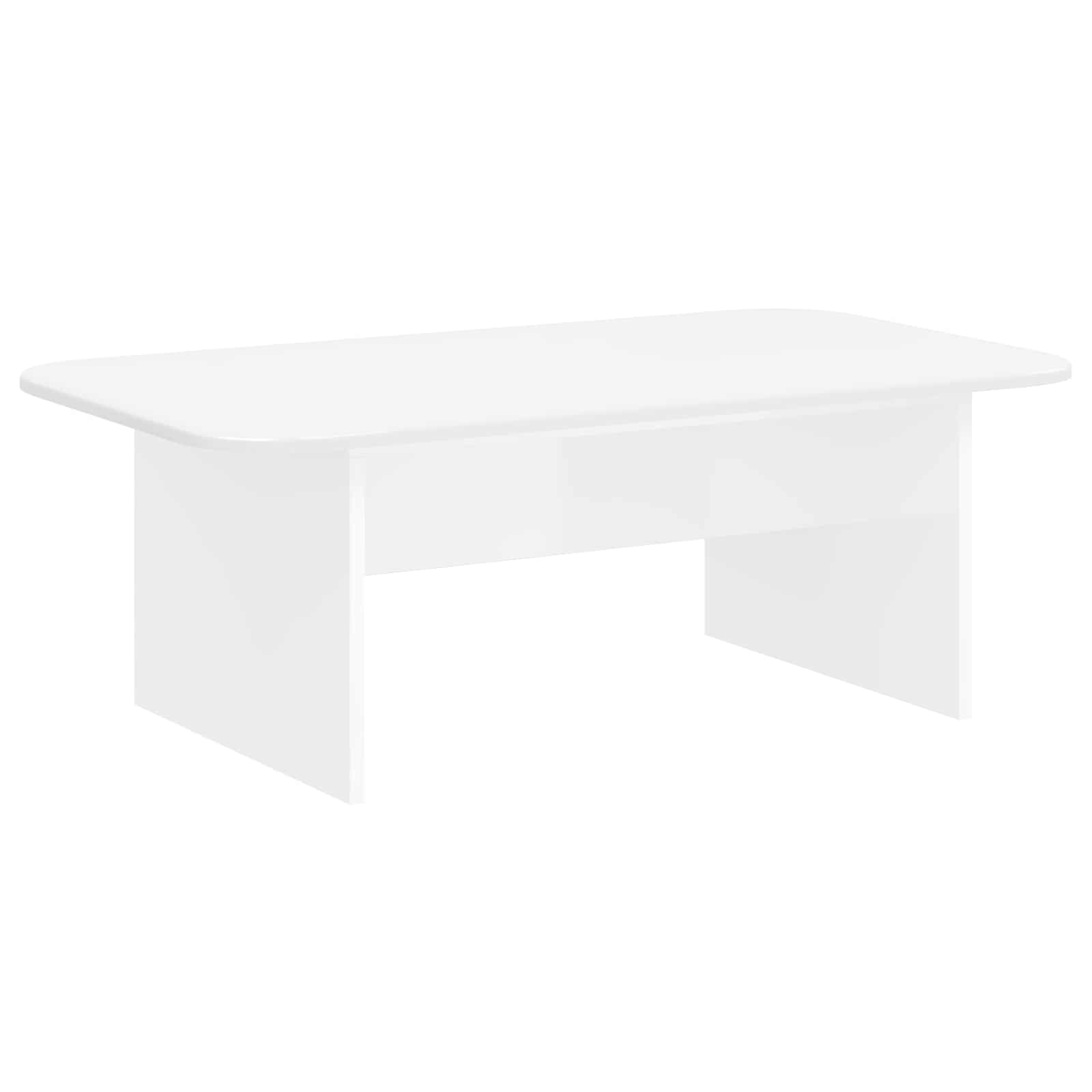 vidaXL Coffee Table White 93 x 53 x 33 cm Engineered Wood 2