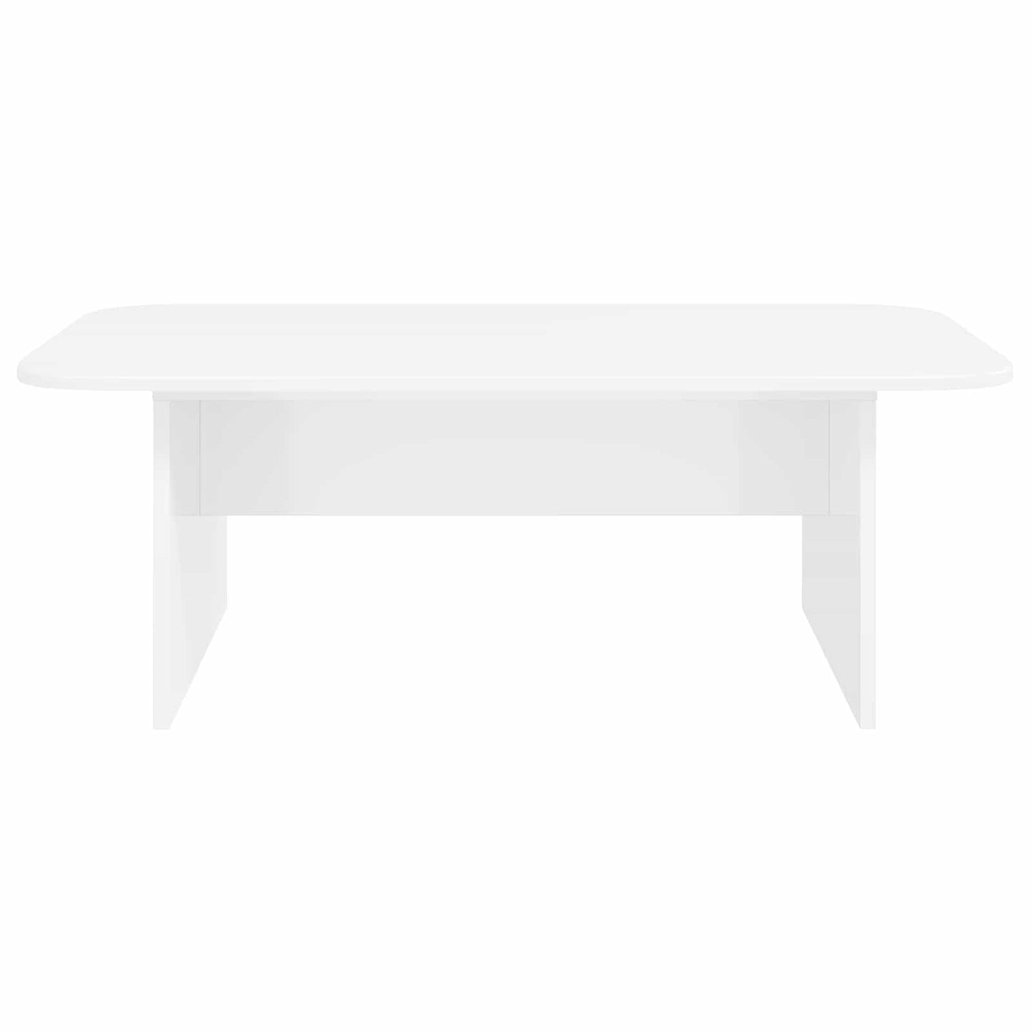 vidaXL Coffee Table White 93 x 53 x 33 cm Engineered Wood 5