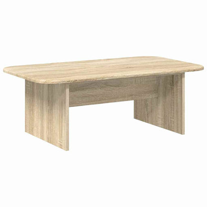 vidaXL Coffee Table Sonoma Oak 93 x 53 x 33 cm Engineered Wood 2