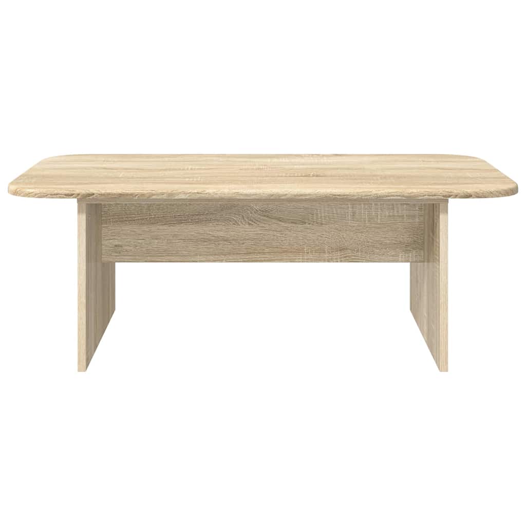 vidaXL Coffee Table Sonoma Oak 93 x 53 x 33 cm Engineered Wood 5