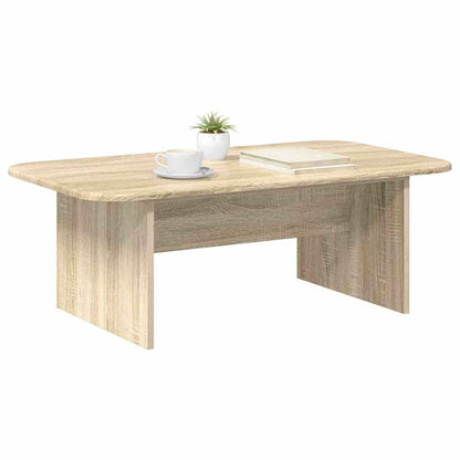 vidaXL Coffee Table Sonoma Oak 93 x 53 x 33 cm Engineered Wood 3