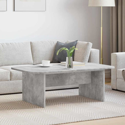 vidaXL Coffee Table Concrete Grey 93 x 53 x 33 cm Engineered Wood 1