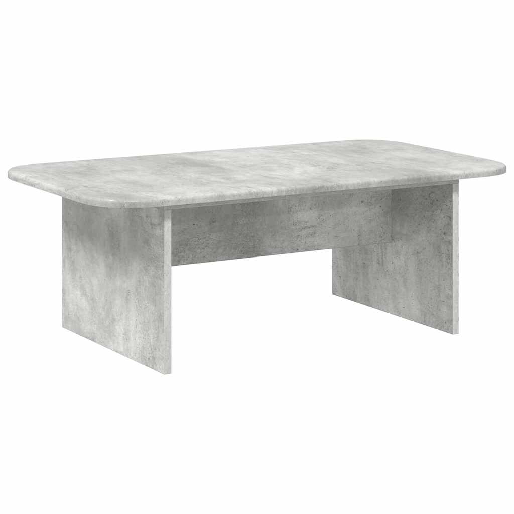 vidaXL Coffee Table Concrete Grey 93 x 53 x 33 cm Engineered Wood 2