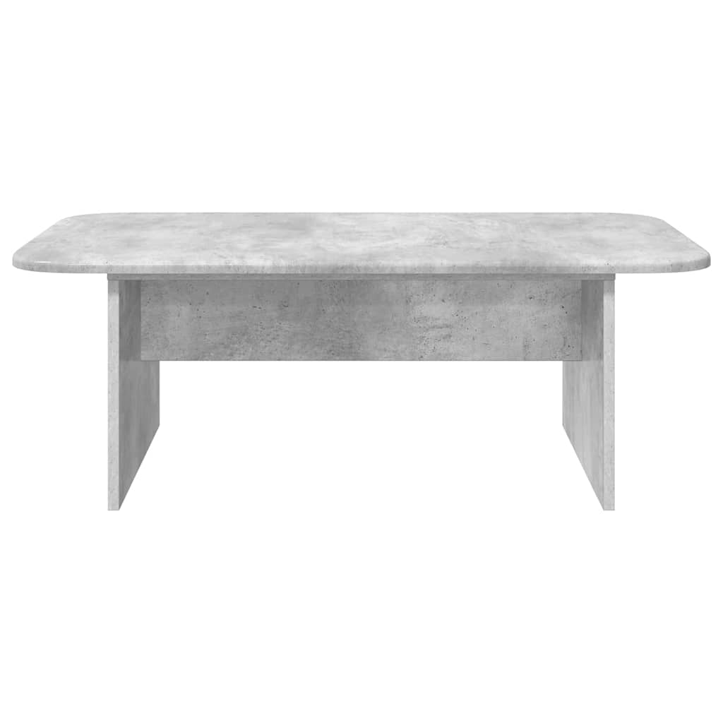 vidaXL Coffee Table Concrete Grey 93 x 53 x 33 cm Engineered Wood 5