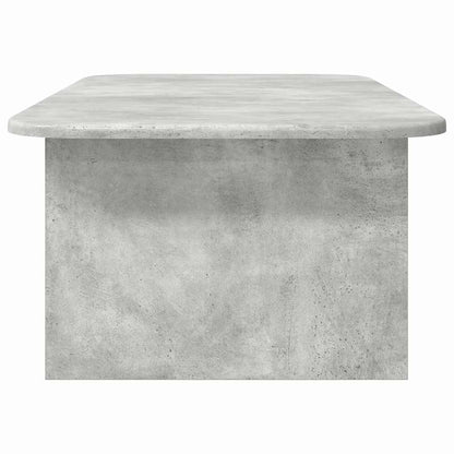 vidaXL Coffee Table Concrete Grey 93 x 53 x 33 cm Engineered Wood 6