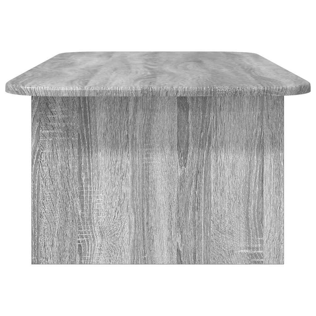 vidaXL Coffee Table Grey Sonoma 93 x 53 x 33 cm Engineered Wood 6